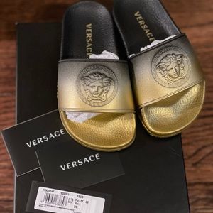Versace slides toddler 8c